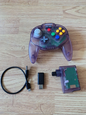 Nintendo 64 / Switch / PC langaton ohjain
