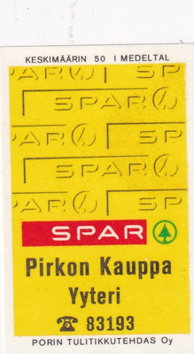 Yyteri, Pirkon Kauppa, SPAR   4/15