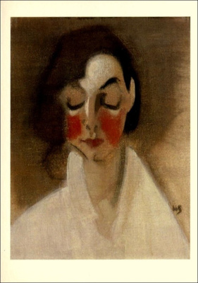 Helene Schjerfbeck, Punaposkinen tyttö