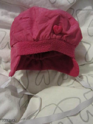 Hattu / Talvihattu Fredrikson koko 47 kirsikanpun / pinkki