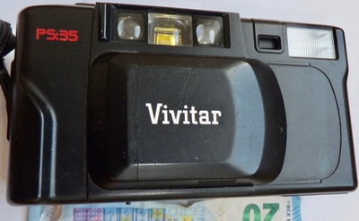 VANHA Kamera Vivitar Point'n Shoot PS:35 Lomografia