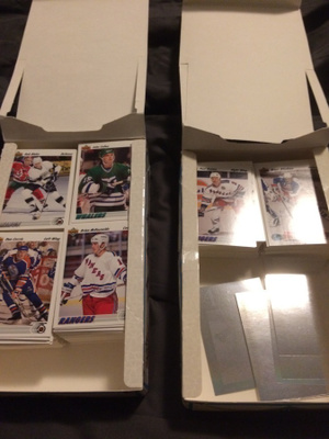 1991-92 Upper Deck peruskortteja