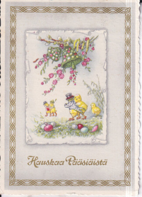 Hauskaa Pääsiäistä.  tiput. munat.   e217