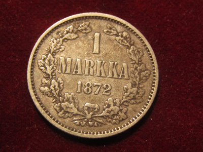 1 markka 1872