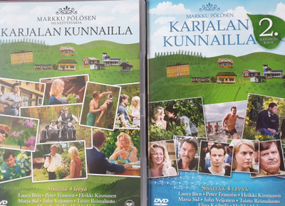 Karjalan kunnailla 1. - 2.  kausi DVD