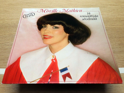 Mireille Mathieu - 14 Romanttista Sävelmää LP