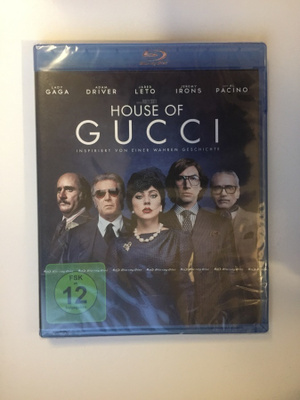 House of Gucci (Blu-ray) Lady Gaga, Al Pacino (2021) UUSI