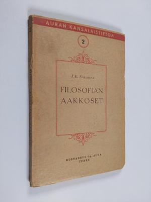 J. E. Salomaa : Filosofian aakkoset
