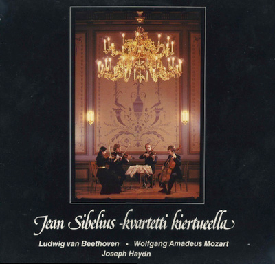 JEAN SIBELIUS -KVARTETTI kiertueella - LP 1984 Beethoven ym.