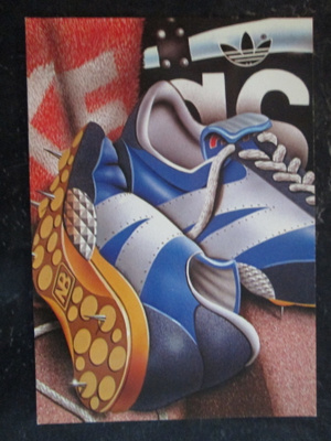 KULKEMATON SINIVALKOISET PIIKKARIT PR-KORTTI ADIDAS