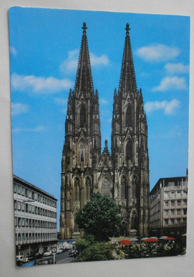 Köln, Kölnin tuomiokirkko, vanh. väripk. p. 1978 Suomeen