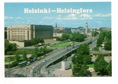 Helsinki: Eduskuntatalo ym (Kuljetus 88  erikoisl.14.5.1988)