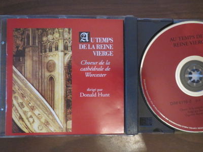 Au Temps de la Reine Vierge CD