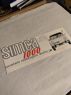 simca 1000 esite