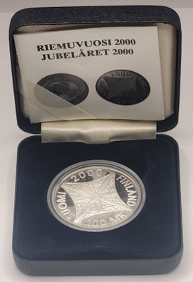 100 markkaa 2000 Kirkon Riemuvuosi PROOF