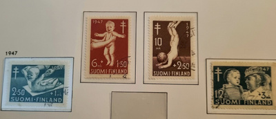 LaPe 336, 337, 338, 339 - Tuberkuloosi 1947 - o