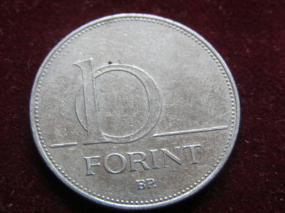 10 forint 1997 . Unkari-Hungary