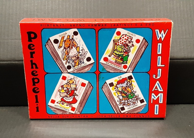 Wiljami perhepeli /korttipeli .uudenveroinen vintage