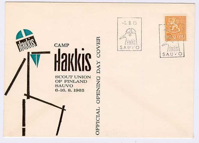 1965 Sauvo Hakkis partioleima