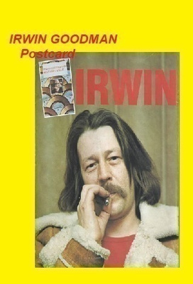 IRWIN GOODMAN --- postikortti  --- 9cm x 13cm