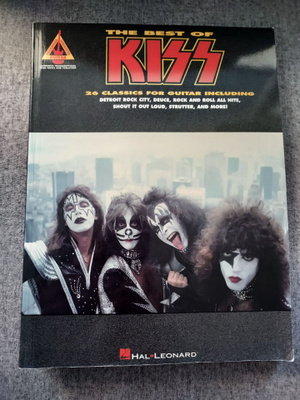 The best of Kiss - 26 classics for guitar (1994)