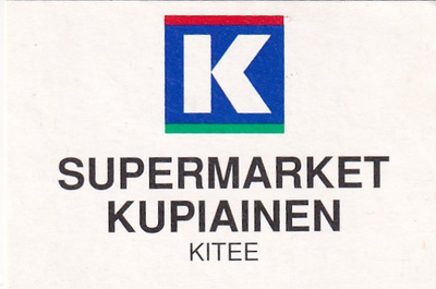 Kitee, K Supermarket Kupiainen   6/3