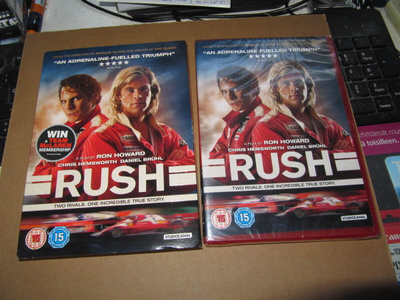DVD Rush v.2014 UUSI  K-15  EI Suomi txt