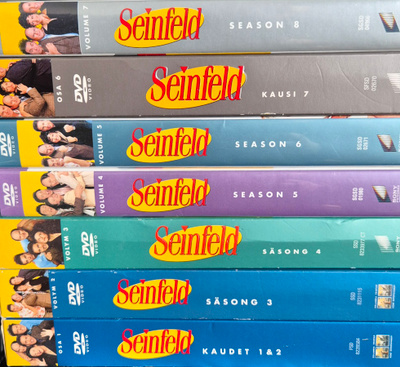 Seinfeld kaudet 1-8 -DVD