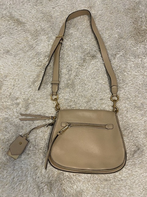 Marc Jacobs beige nahkalaukku