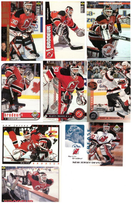 9 x MARTIN BRODEUR Devils