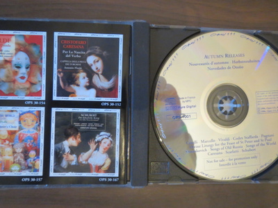 Opus 111 - Autumn Releases 1996 Promotional CD