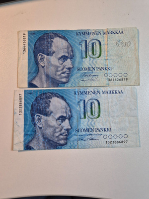 Suomi	1986	10 markkaa  (14399)