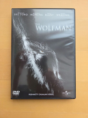 THE WOLFMAN . DVD . DEL TORO . HOPKINS . BLUNT .