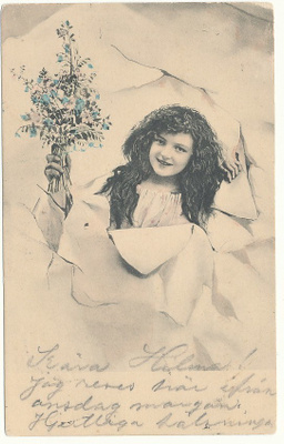 TYTTÖNEN - Carte POstale, kulk. 1906