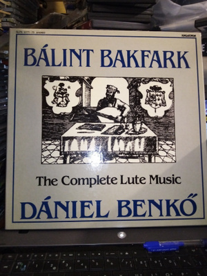 5LP DANIEL BENKÖ - BALINT BAKFARK THE COMPLETE LUTE MUSIC