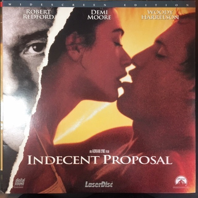 Indecent Proposal LaserDisc