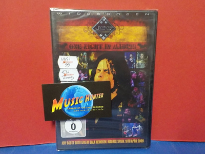JEFF SCOTT SOTO - ONE NIGHT IN MADRID UUSI EU 2009 DVD