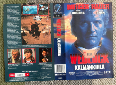 VHS KANSILEHTI : WEDLOCK - KALMANKIHLA