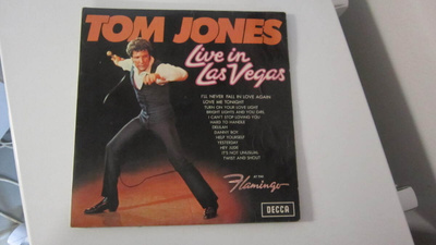 Tom Jones LP UK 1969 Live In Las Vegas