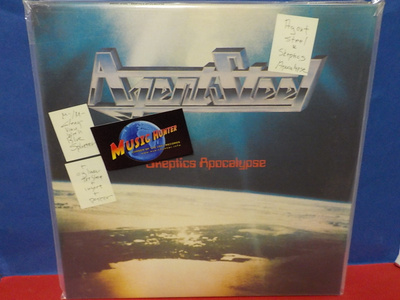 Agent Steel – Skeptics Apocalypse M-/M- LP
