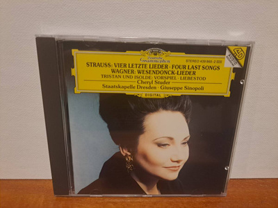 Strauss/Wagner:Lieder-Cheryl Studer,Giuseppe Sinopoli CD