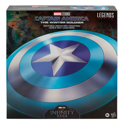 HASBRO - CAPTAIN AMERICA STEALTH  SHIELD- HEAD HUNTER STORE.