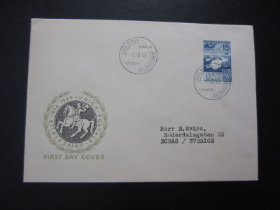FDC 1949 UPU 75 vuotta