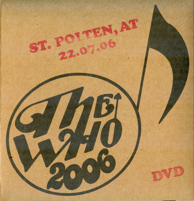 THE WHO:ST.POLTEN,AT 22.07.06 DVD