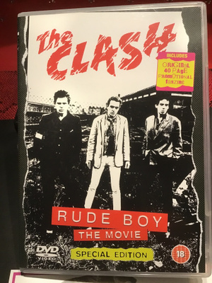 THE CLASH: Rude Boy The Movie dvd levy