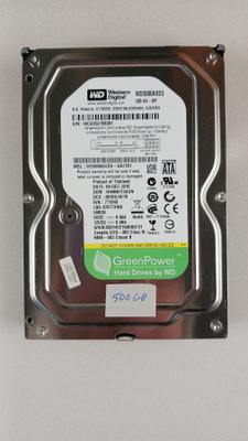 Kovalevy 500GB 3,5" sata