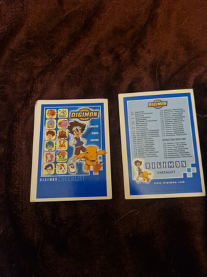Digimon Checklist