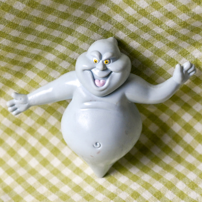 Vintage Casper Paksu Taivuteltava Lelufiguuri 90-Luku AM012