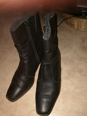 M shoe mustat nilkkurit 39 soljet