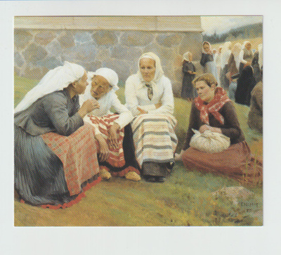 Postikortti, TAIDE, Albert Edelfelt